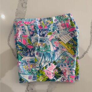 Lilly Pulitzer Colorful Tropical Print Shorts